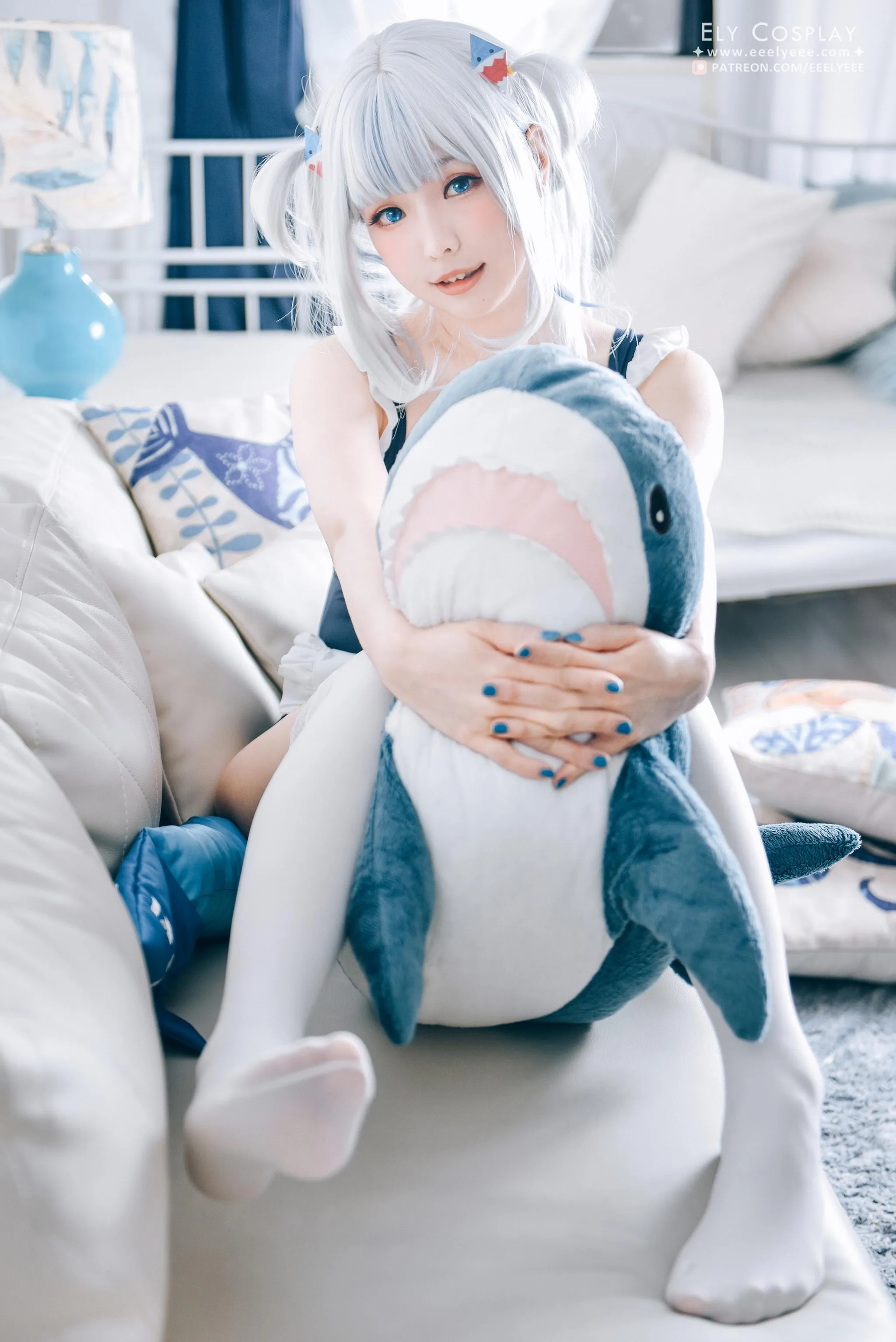 ElyEE子 – NO.71 噶呜·古拉小鲨鲨 泳装 [19P]插图6